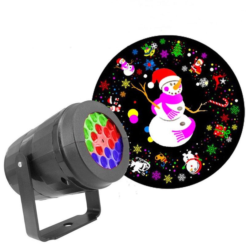 Proyector de Luces Navideñas a Color 220V
