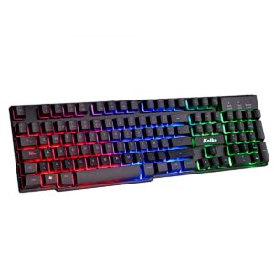 Teclado Simil Mecánico Delta KET-1203 - USB, Diseño Slim, Plug & Play