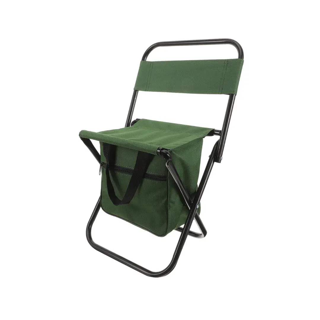 Silla de Metal para Camping – Disponible en Azul y Verde