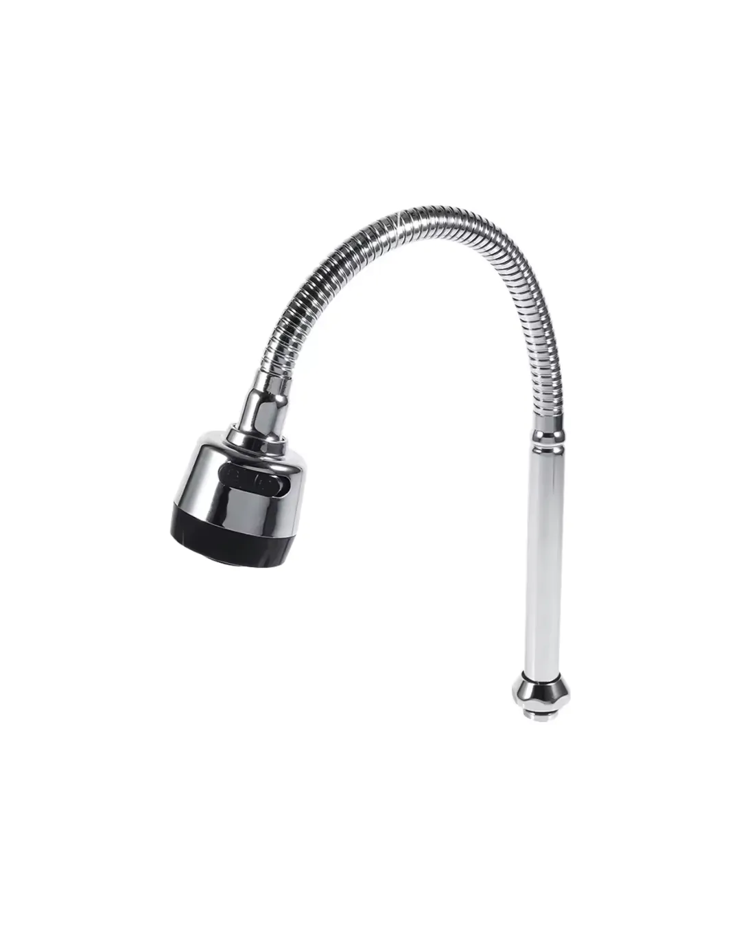 Adaptador de Canilla Flexible con Ducha Negro RM-014 – Inoxidable