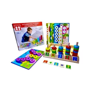 Juego Didáctico de Madera +36 Meses – Aprendizaje y Diversión