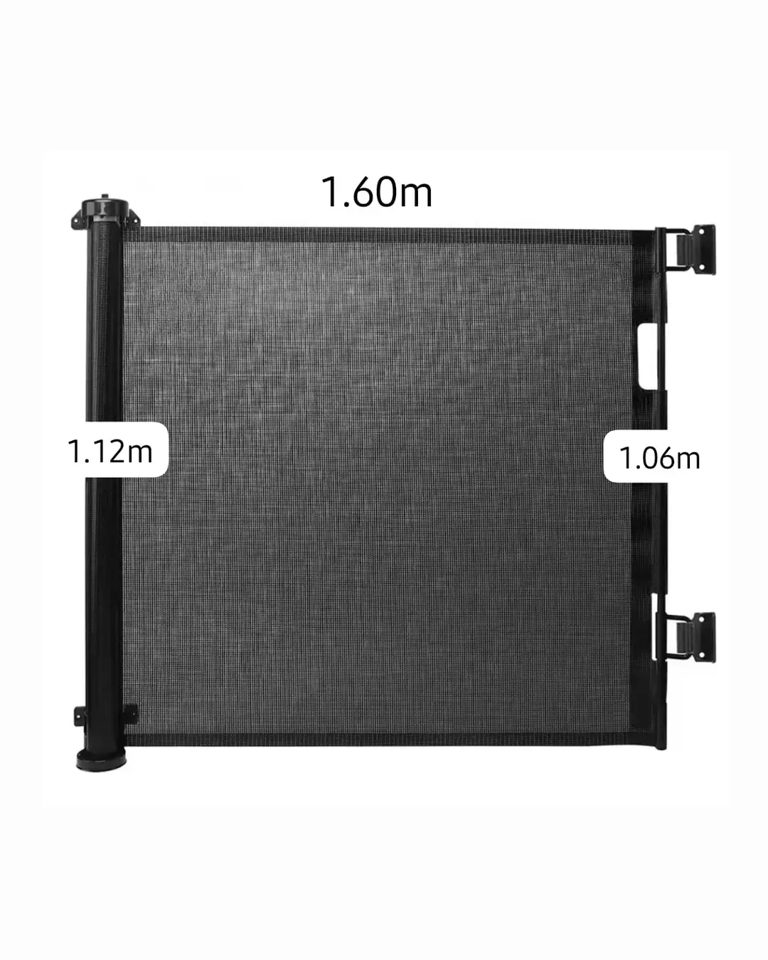 Puerta Retráctil de Seguridad para Niños y Mascotas 112 cm